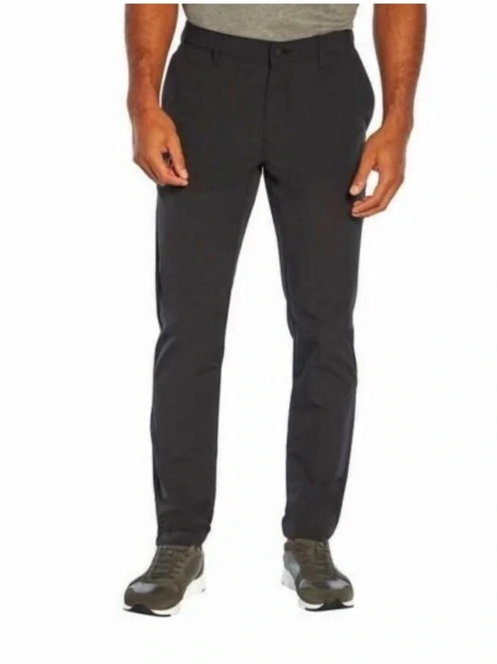 NEW Banana Republic Men's Black Casual Pants Stretch 33 x 30
